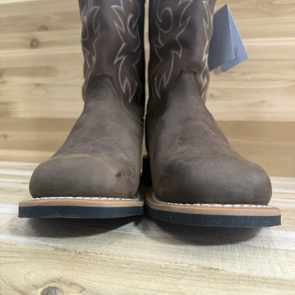 Golden Retriever Western G11242N Work Boots Square Toe Pull on Men’s Size 11